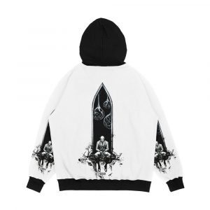 Alternative view of Degrees Of Separation Men's All-Over-Print Hoodie