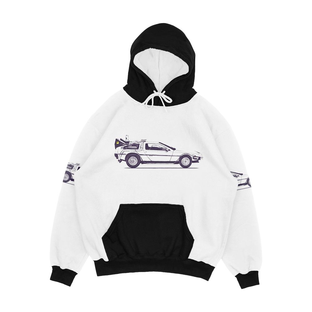 Delorean Men's All-Over-Print Hoodie