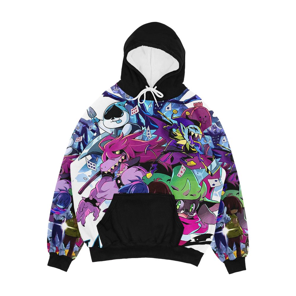 Deltarune Adventure Men's All-Over-Print Hoodie