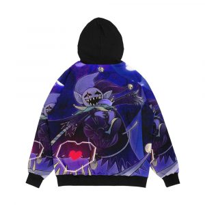 Alternative view of Deltarune Jevil Men's All-Over-Print Hoodie