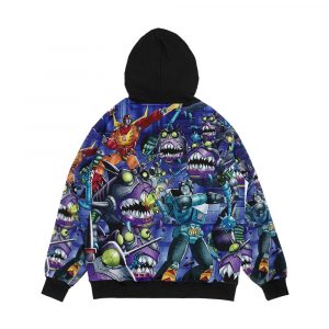 Alternative view of Demolition Derby Men's All-Over-Print Hoodie