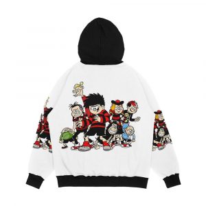 Alternative view of Dennis The Menace And Gang Men's All-Over-Print Hoodie