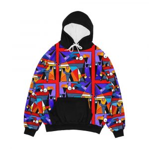 Derpism Men's All-Over-Print Hoodie