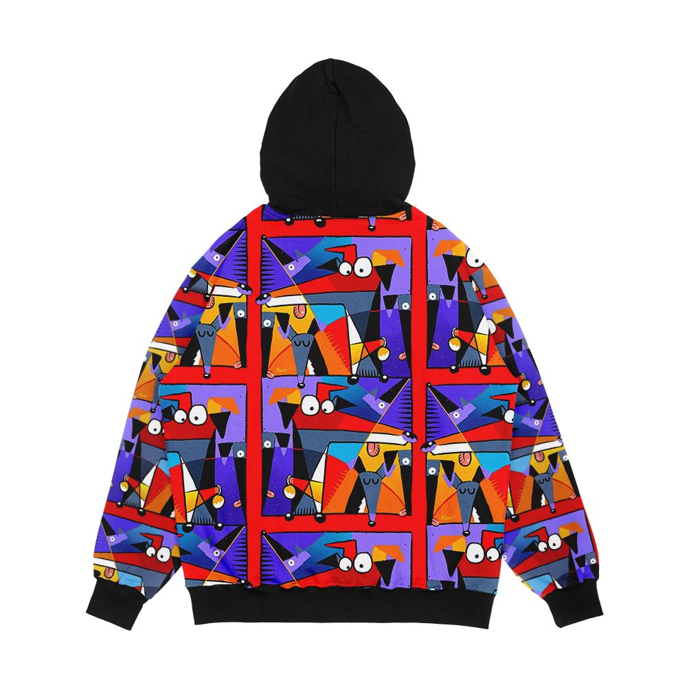 Derpism Men's All-Over-Print Hoodie - Image 2