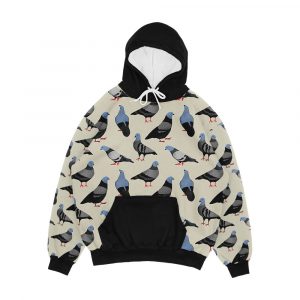 Design 33 The Pigeons Men's All-Over-Print Hoodie