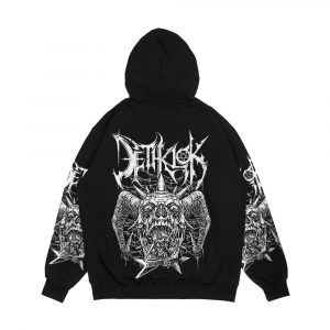 Alternative view of Dethklok Men's All-Over-Print Hoodie