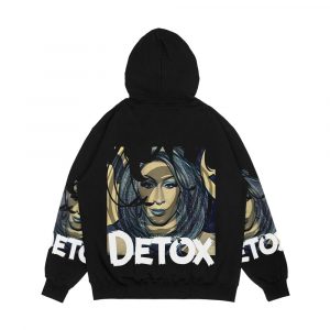 Alternative view of Detox Men's All-Over-Print Hoodie