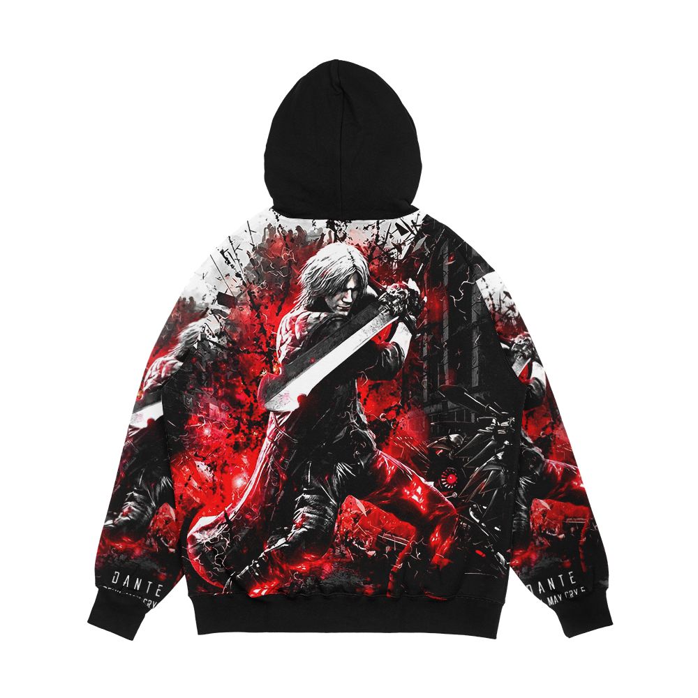 Devil May Cry 5 Dante Men's All-Over-Print Hoodie - Image 2