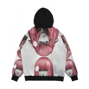 Alternative view of Devola And Popola Men's All-Over-Print Hoodie