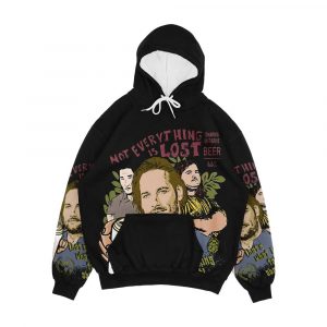 Dharma Initiative Beer Not Everything Is Lost Men's All-Over-Print Hoodie