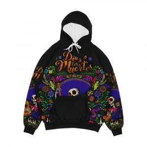 Dia De Los Muertos Men's All-Over-Print Hoodie