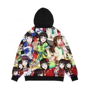 Alternative view of Dia Everywhere Men's All-Over-Print Hoodie