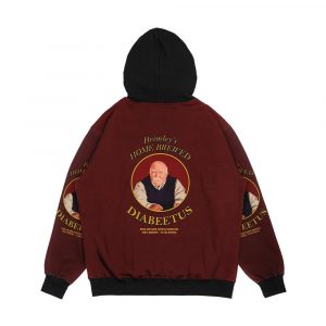 Alternative view of Diabeetus Men's All-Over-Print Hoodie