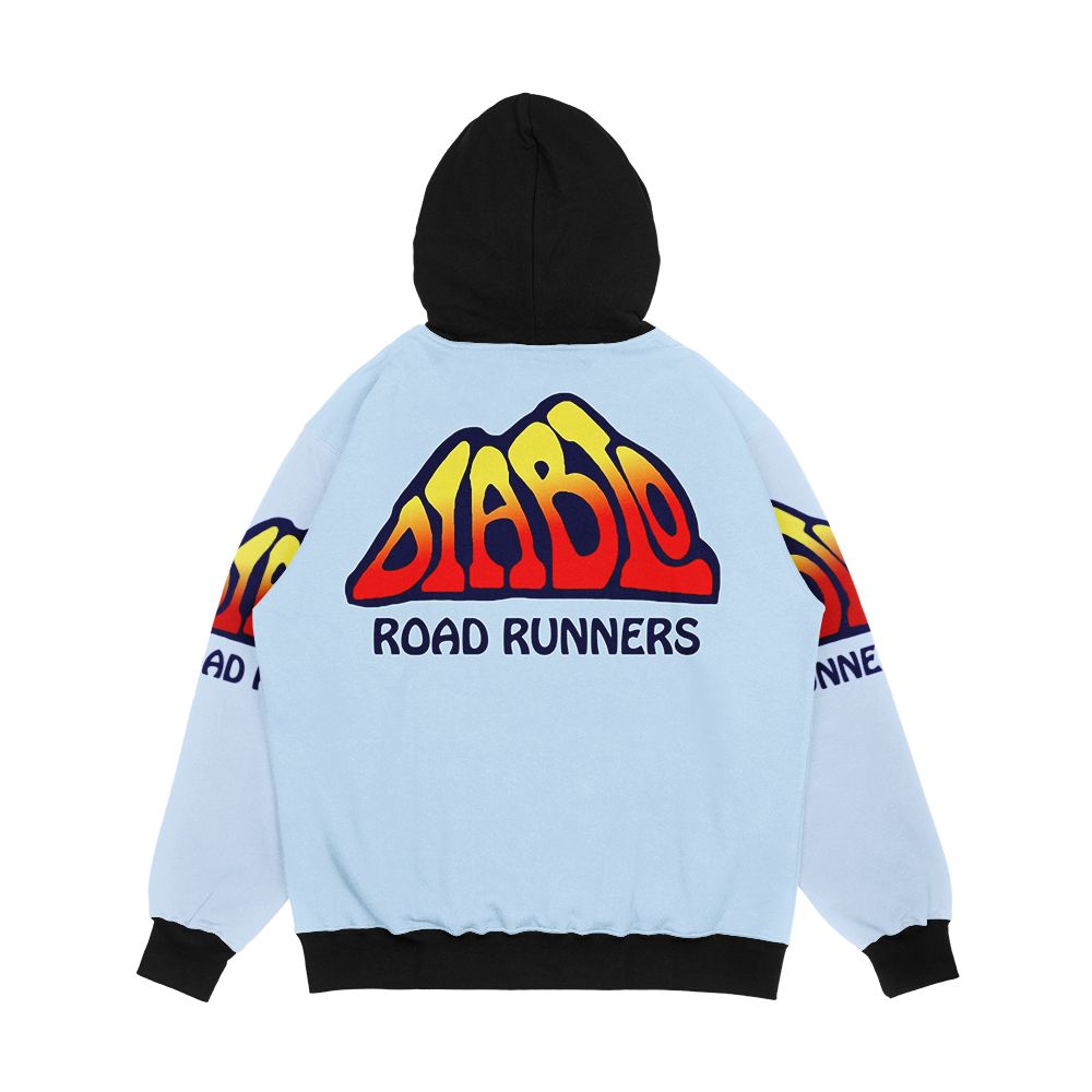 Diablo Road Runners Essential Men's All-Over-Print Hoodie - Image 2