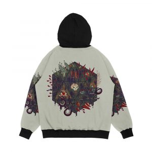 Alternative view of Die Of Death Men's All-Over-Print Hoodie