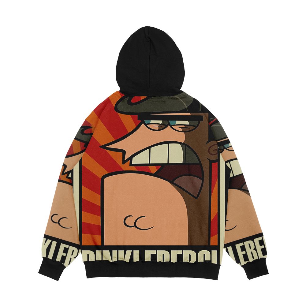 Dinkleberg Men's All-Over-Print Hoodie - Image 2