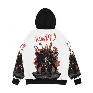 Alternative view of Dirk Gently Incubus Rowdy 3 Men's All-Over-Print Hoodie
