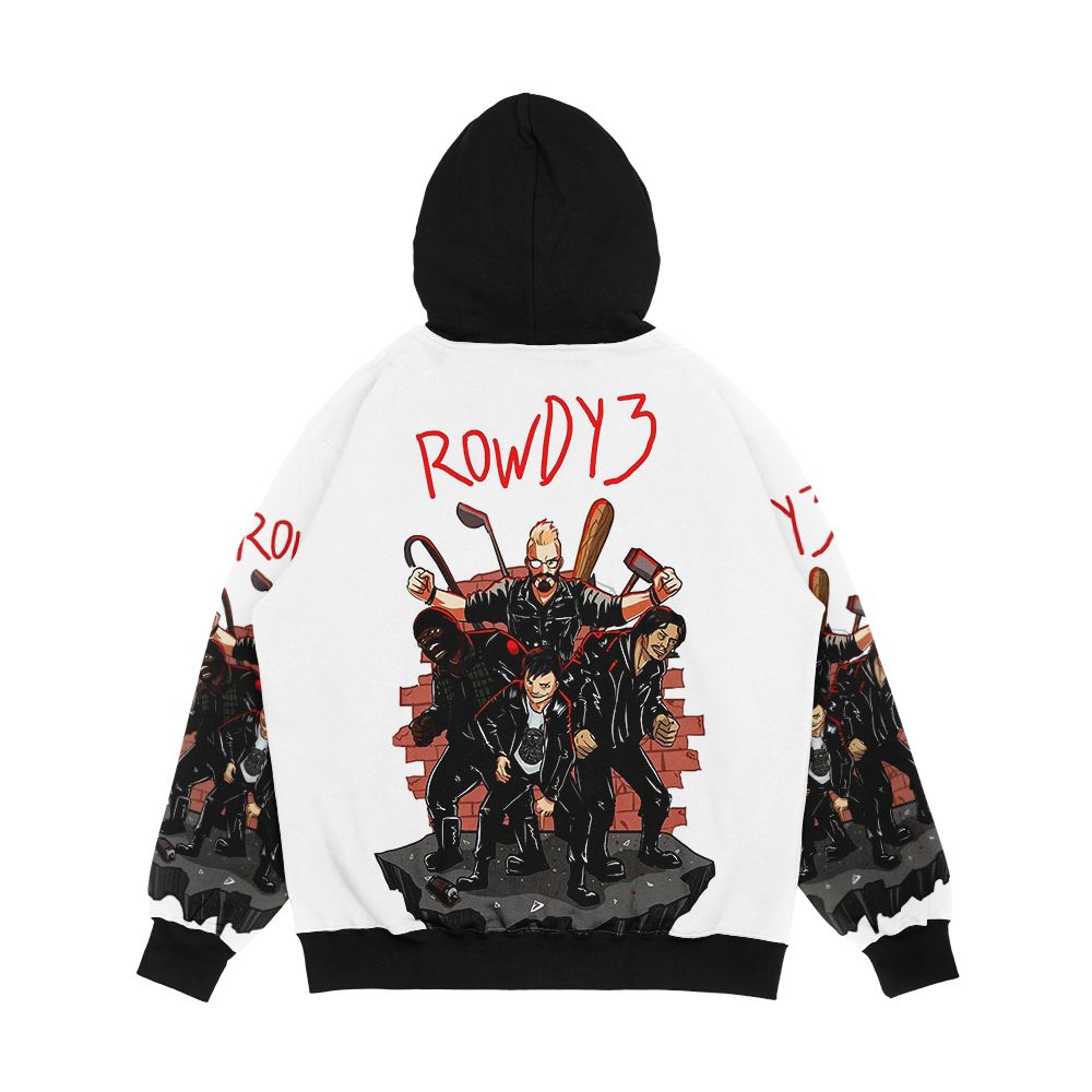 Dirk Gently Incubus Rowdy 3 Men's All-Over-Print Hoodie - Image 2