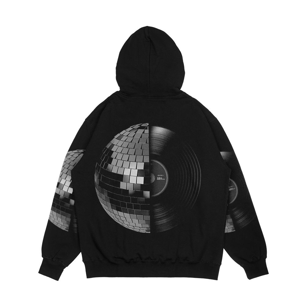 Disco Men's All-Over-Print Hoodie - Image 2