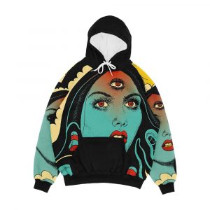 Diviniation Men's All-Over-Print Hoodie
