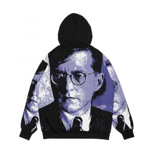 Alternative view of Dmitri Shostakovich 2 Men's All-Over-Print Hoodie