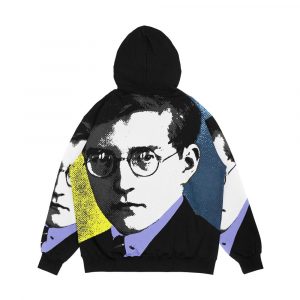 Alternative view of Dmitri Shostakovich Men's All-Over-Print Hoodie