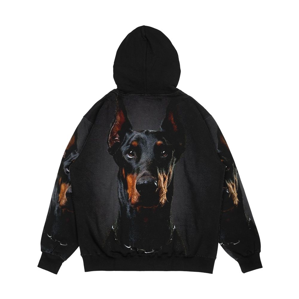Doberman Men's All-Over-Print Hoodie - Image 2