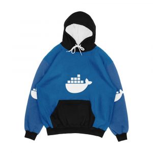 Docker Logo Men's All-Over-Print Hoodie