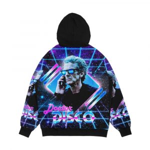 Alternative view of Doctor Disco Men's All-Over-Print Hoodie