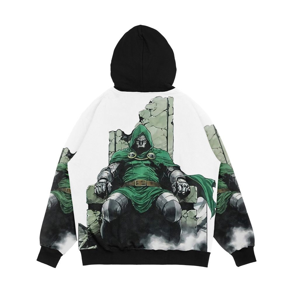 Doctor Doom Men's All-Over-Print Hoodie - Image 2