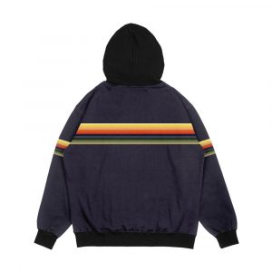 Alternative view of Doctor Number 13 Stripes Men's All-Over-Print Hoodie