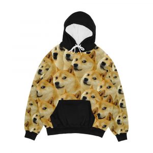 Doge Men's All-Over-Print Hoodie