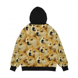 Alternative view of Doge Men's All-Over-Print Hoodie