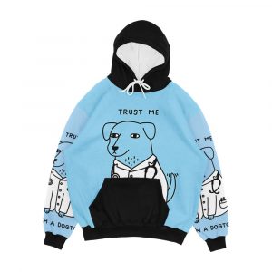 Dogtor Men's All-Over-Print Hoodie