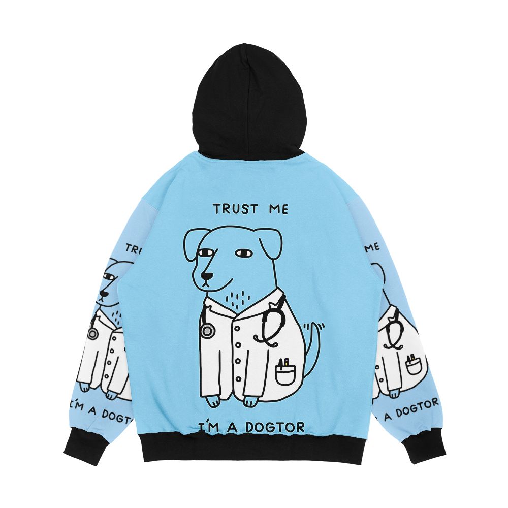 Dogtor Men's All-Over-Print Hoodie - Image 2