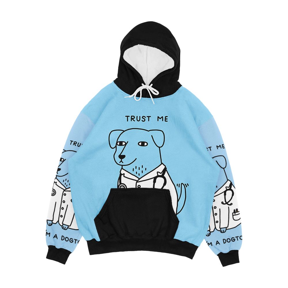 Dogtor Men's All-Over-Print Hoodie