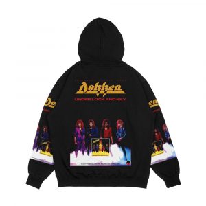 Alternative view of Dokken Under Lock And Key Men's All-Over-Print Hoodie