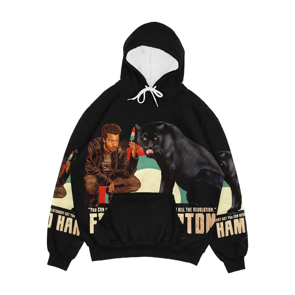 Dollop Fred Hampton Men's All-Over-Print Hoodie