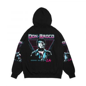 Alternative view of Don Broco Come Out To La Men's All-Over-Print Hoodie