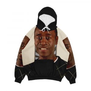 Don Cheadle Agony Men's All-Over-Print Hoodie