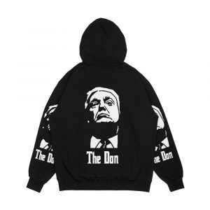 Alternative view of Donald Trump The Don Godfather 2020 Presidential Election Men's All-Over-Print Hoodie