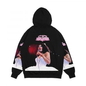 Alternative view of Donna Summer Live And More Men's All-Over-Print Hoodie