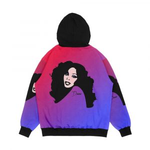 Alternative view of Donna Summer Pop Art Men's All-Over-Print Hoodie