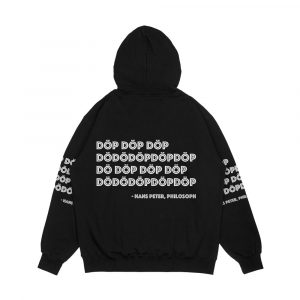 Alternative view of Dop Dop Dop Dododopdopdop Men's All-Over-Print Hoodie
