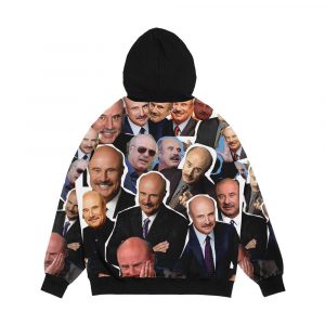 Alternative view of Dr Phil Men's All-Over-Print Hoodie
