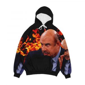 Dr Phil s Wrath Men's All-Over-Print Hoodie