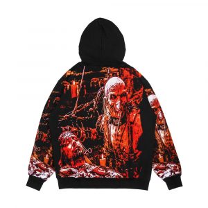 Alternative view of Dr Satan Print Men's All-Over-Print Hoodie
