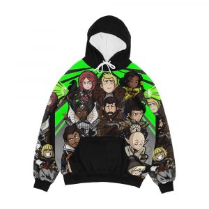 Dragon Age Inquisition Men's All-Over-Print Hoodie