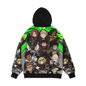 Alternative view of Dragon Age Inquisition Men's All-Over-Print Hoodie