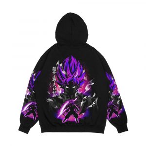 Alternative view of Dragon Ball Z Super Rose Power Men's All-Over-Print Hoodie